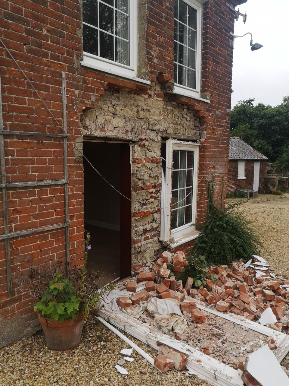 Green torched the building because he was unhappy the new would-be owners didn't buy his properties. (Norfolk Constabulary)