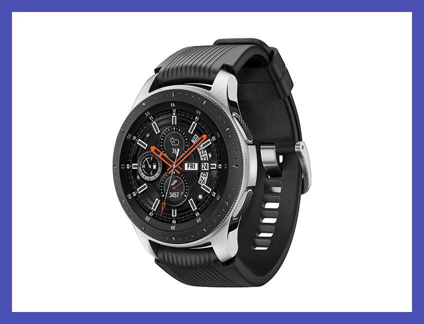 Get fit—and get $90 off—with this Samsung Galaxy Smart Watch. (Photo: Walmart)