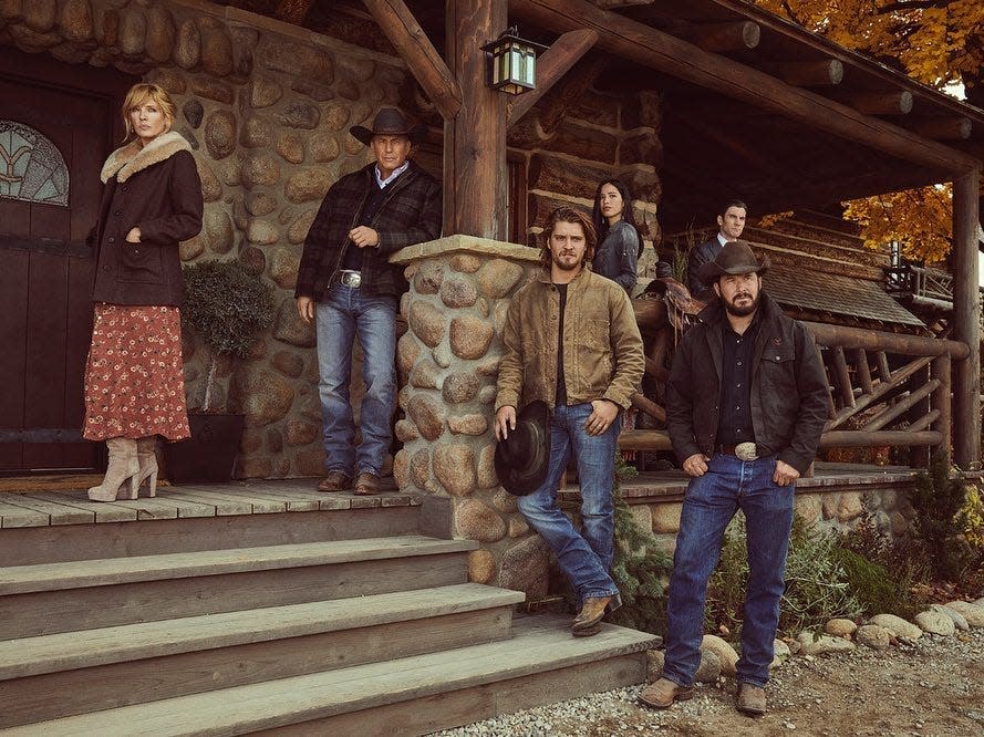 The cast of "Yellowstone"