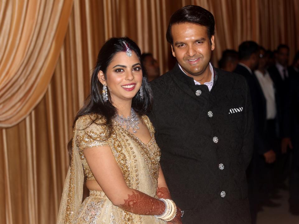 Isha Ambani and Anand Piramal