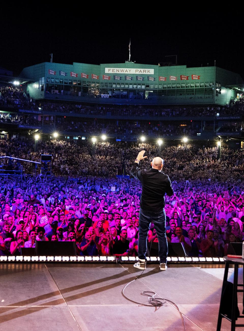 Comedian Bill Burr recently sold out Boston's 35,000-seat Fenway Park.