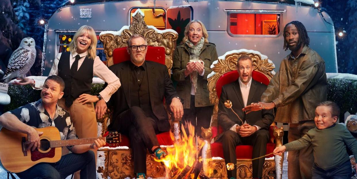 taskmaster, steve backshall, zoe ball, greg davies, deborah meadon, alex horne, kojey radical lenny rush