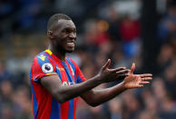 <p>Crystal Palace’s Christian Benteke reacts REUTERS/David Klein </p>