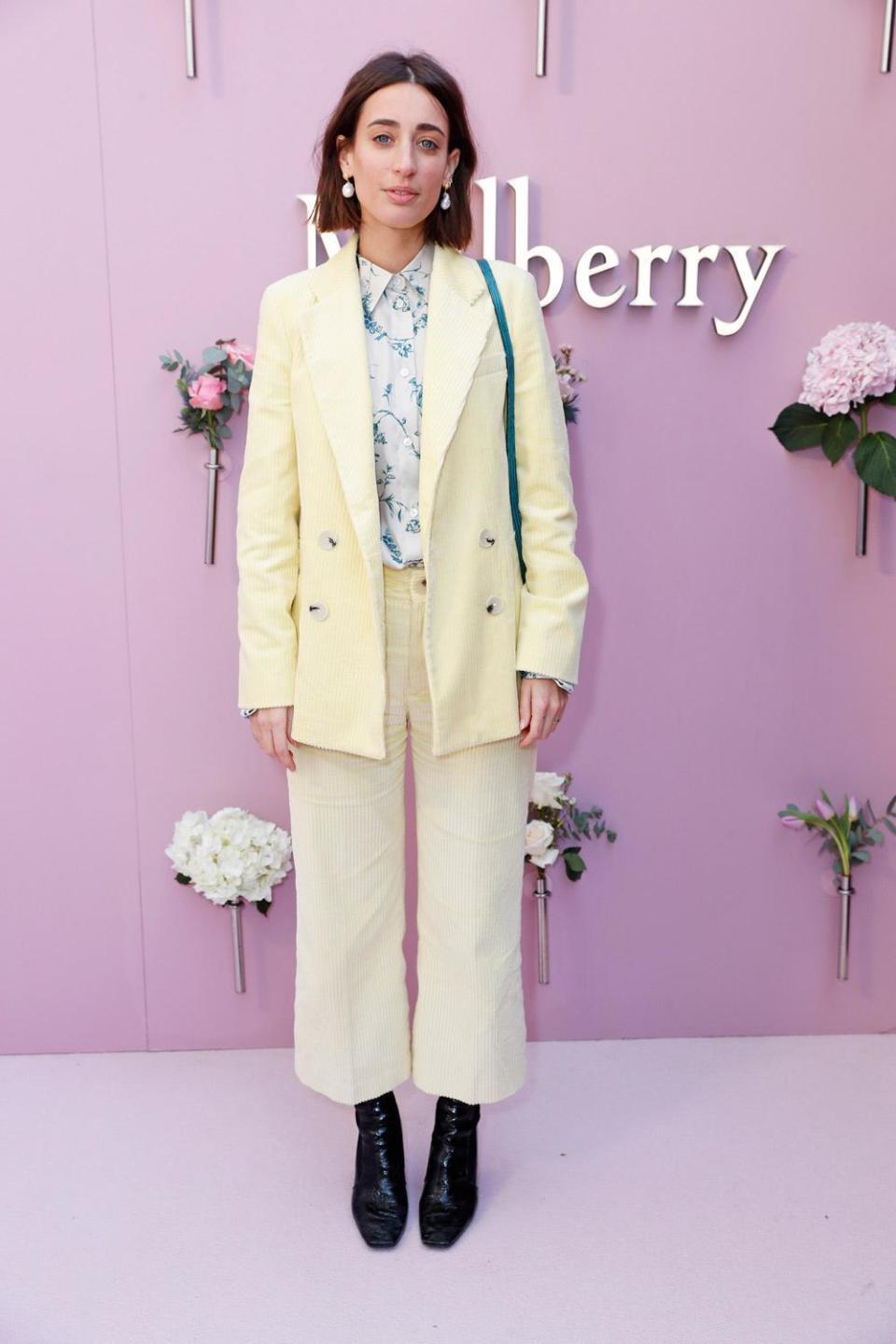 Laura Jackson at the Mulberry presentation