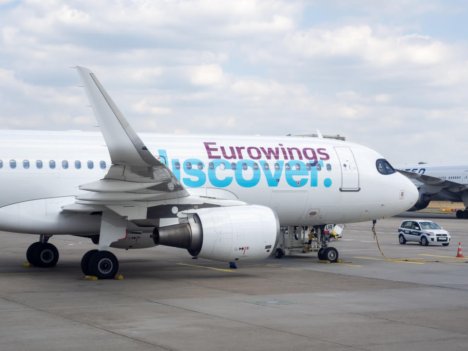 Eurowings-Airbus 320: Auch an Bord eines solchen Flugzeugs gab es dieses Jahr einen medizinischen Notfall. (Symbolbild: Getty)