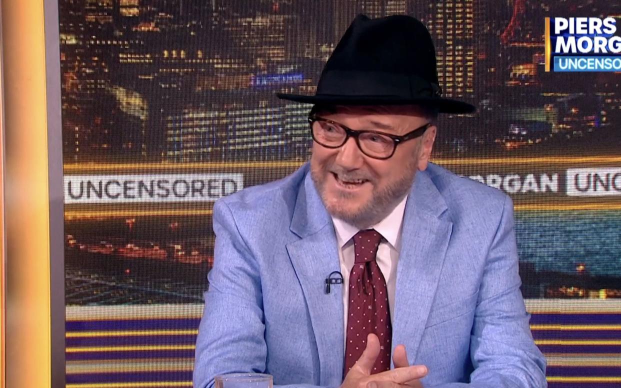 George Galloway told Piers Morgan, originally he believed Fiona Harvey fancied him but it soon became apparent she was after his job