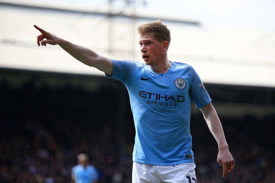 De Bruyne was in scintillating form all afternoon