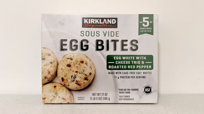 Kirkland Egg White with Cheese Trio & Roasted Red Pepper Egg Bites