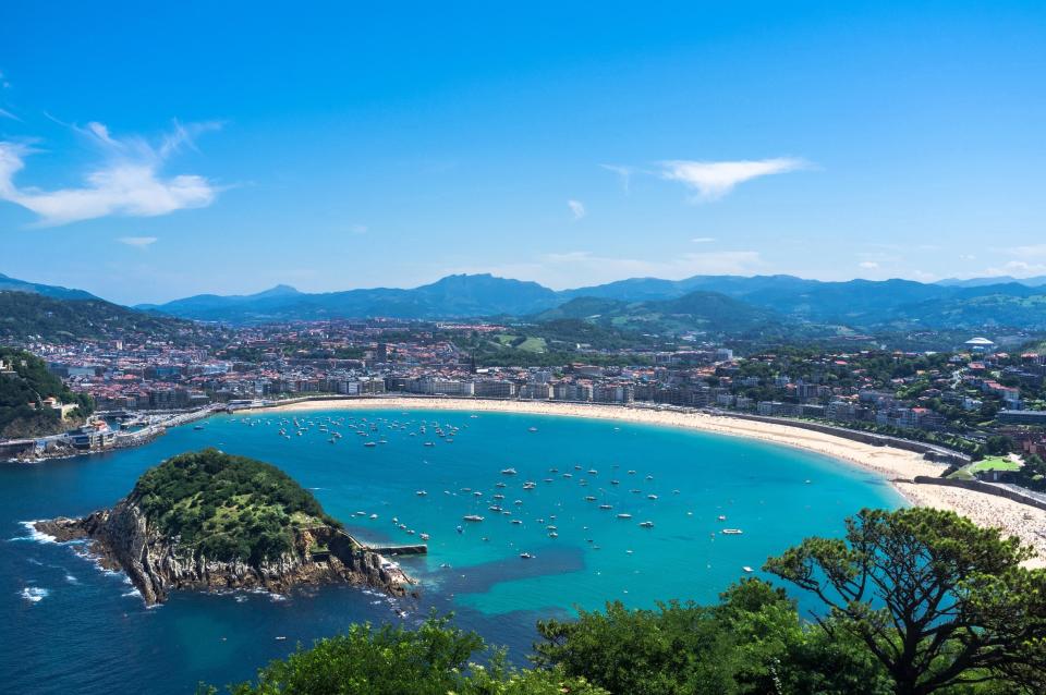 Head to San Sebastian for good food, sun, sand and surf