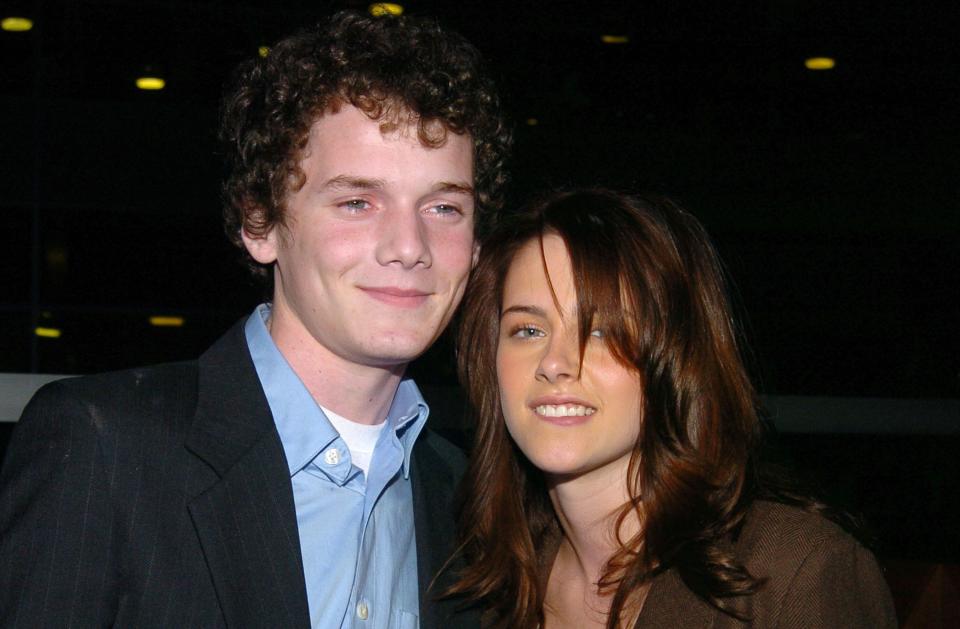 Anton Yelchin and Kristen Stewart at the "Fierce People" premiere in 2005. (Photo: Mark Sullivan via Getty Images)