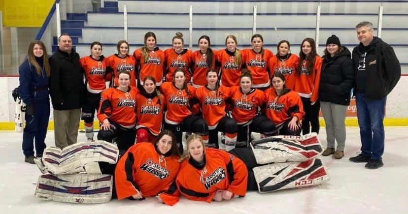The Western Warriors play host to this year's U18 Female Atlantic Championship. (Submitted by Jennifer Park - image credit)