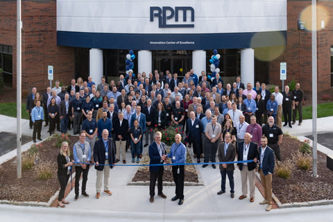 Ribbon-cutting ceremony for the new RPM Innovation Center of Excellence. (Photo: Business Wire)