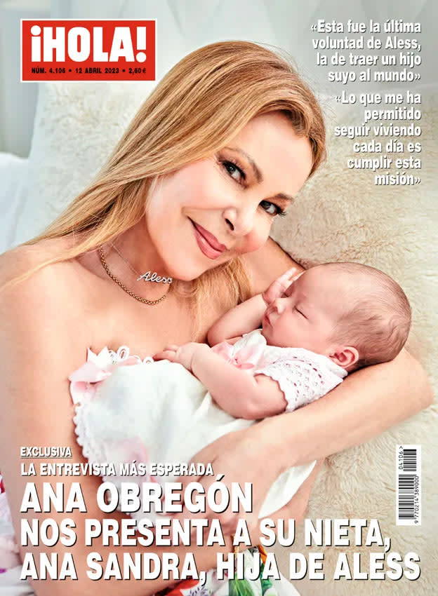 Nacimiento de Ana Sandra, la nieta de Ana Obregón e hija de Aless Lequio