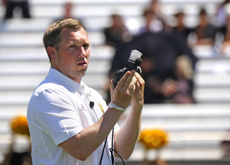 Is new Arizona State football coach Kenny Dillingham ranked too high on a list of college football coach rankings for the 2023 season?