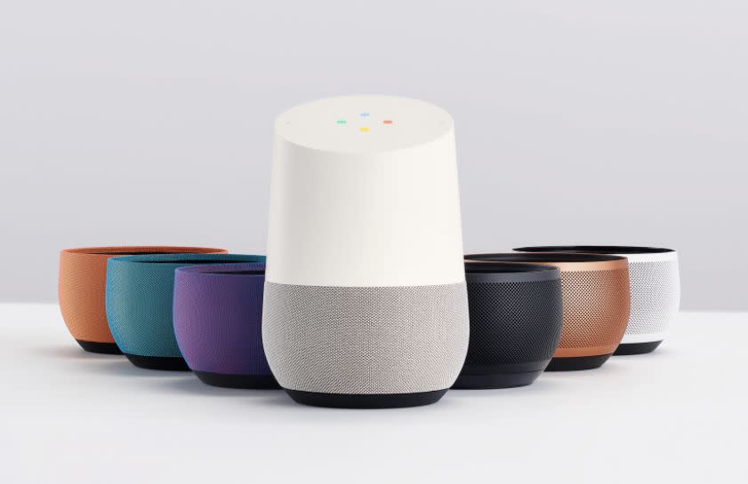 Google Home, $129, <a href="http://www.target.com/p/google-home-white-4658762/-/A-51513049" target="_blank">Target&nbsp;</a>