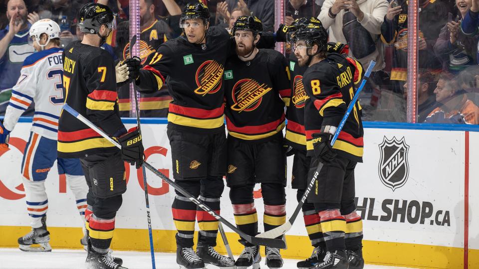 The Vancouver Canucks have been on fire to start the season. (Jeff Vinnick/NHLI via Getty Images)