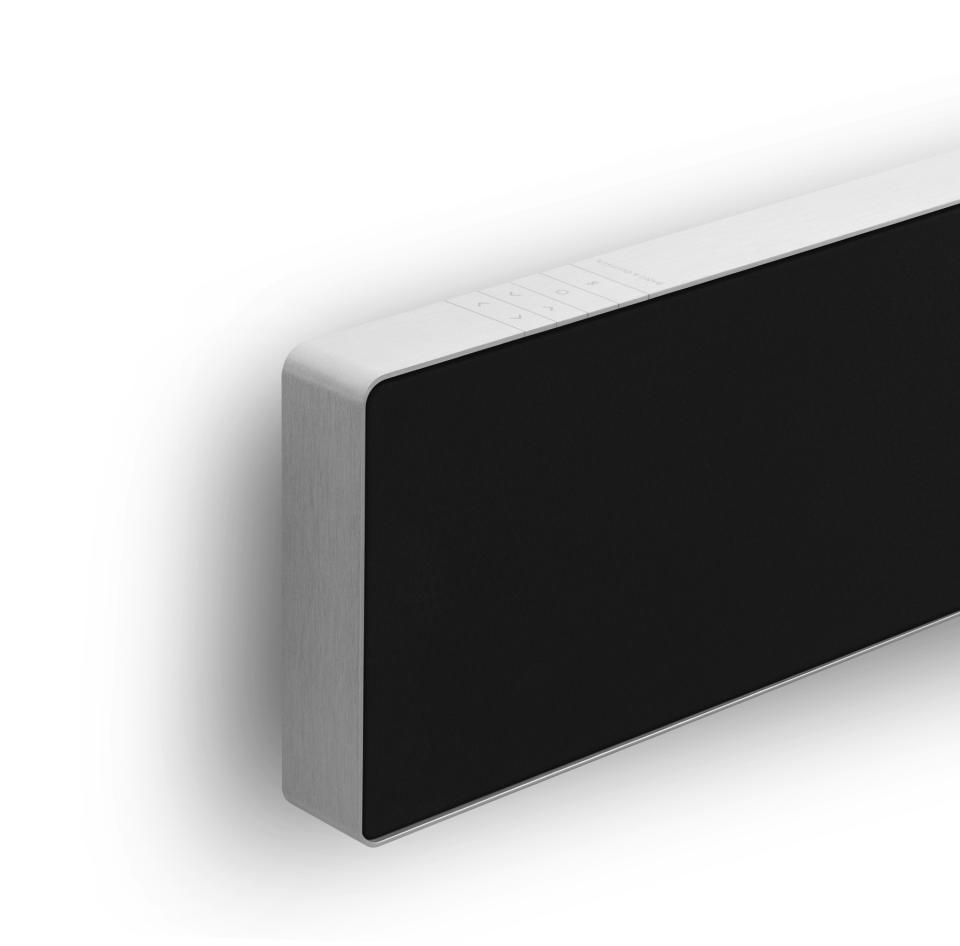 B&O's first soundbar features Dolby Atmos and some high-end design touches. 