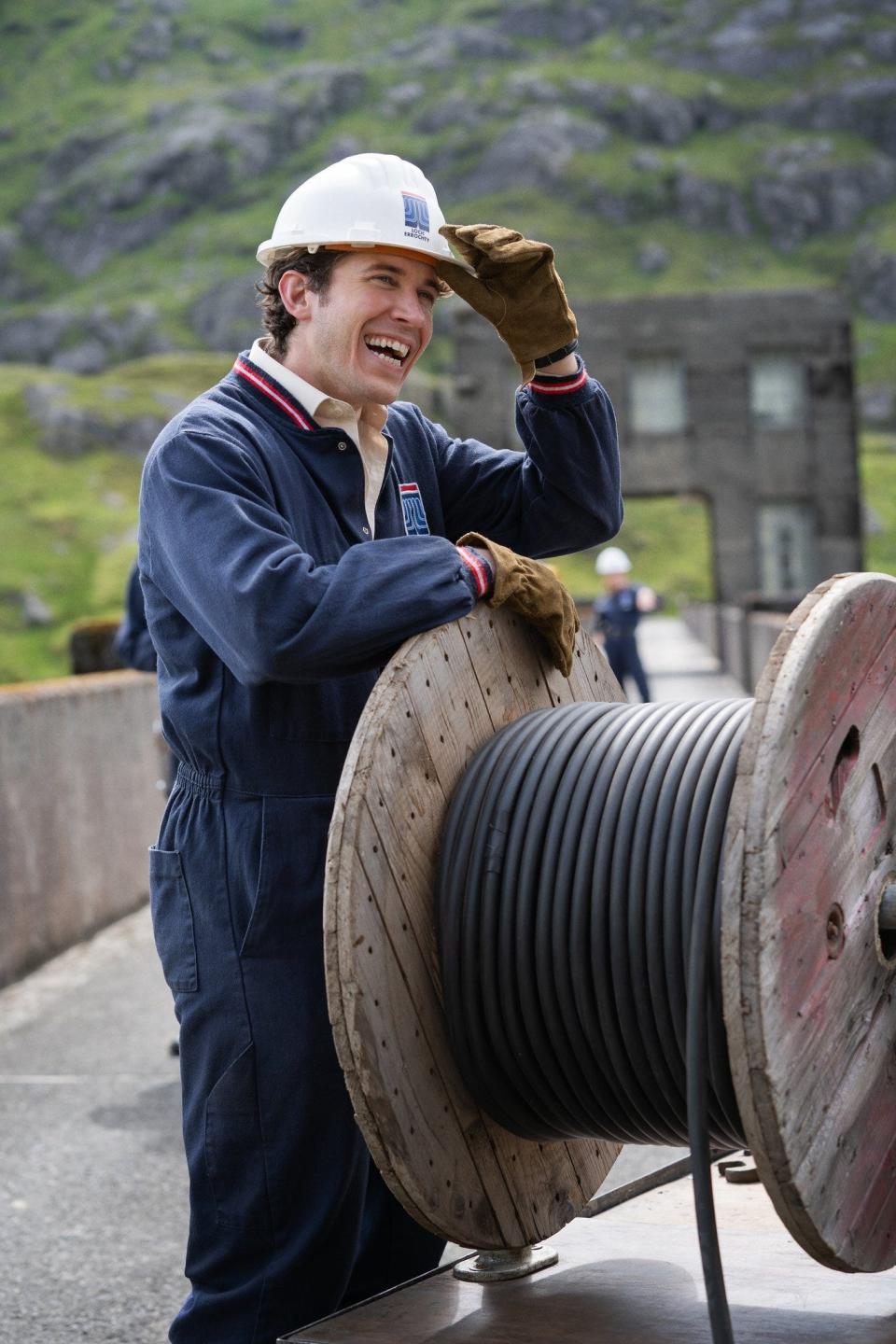 Chris Fulton as Rob Cameron in "Outlander."