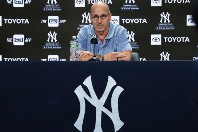 Yankees' Brian Cashman voices support for manager Aaron Boone as