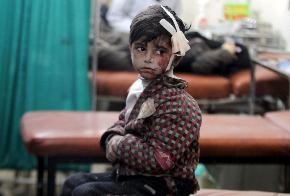 Syria’s children caught in the crossfire of civil war