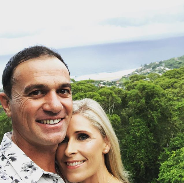 Shannon and wife Rochelle are expecting baby number four. Photo: Instagram/nollsie