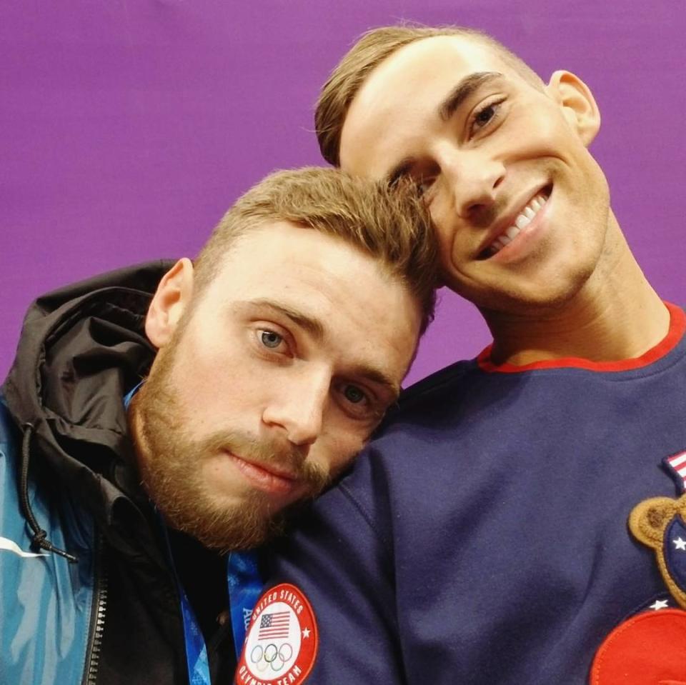 <p>Gus Kenworty USA, freeskiing<br>guskenworthy: I’m a proud dad, today. ❤️<br> (Photo via Instagram/guskenworthy) </p>