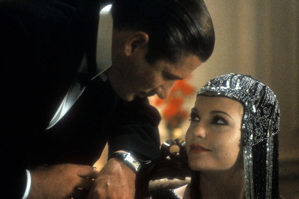 Richard Gere and Diane Lane in a scene from the film 'The Cotton Club', 1984. (Photo by Zoetrope Studios/Getty Images)