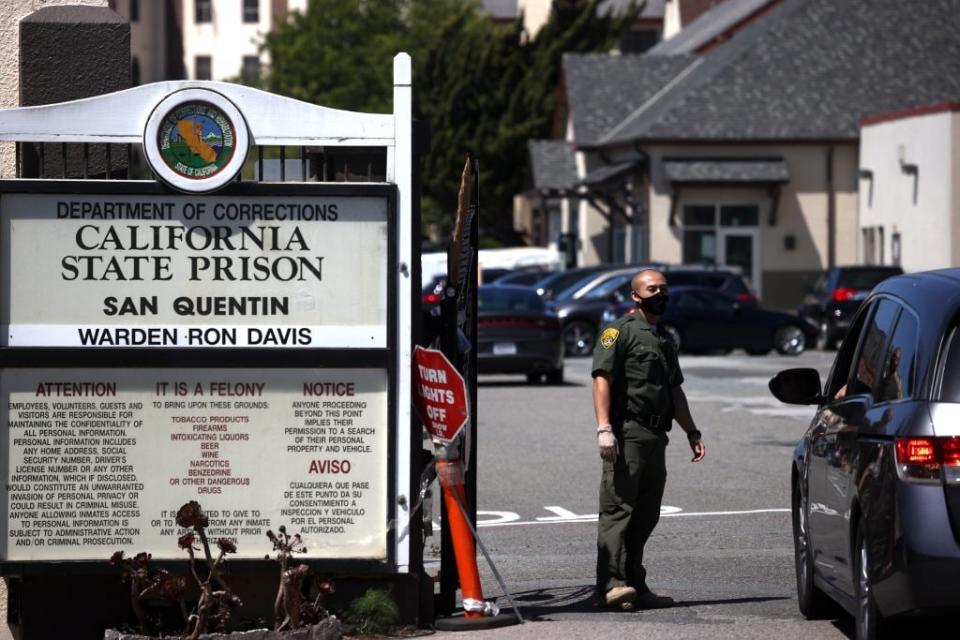 Coronavirus Cases Surge To Over A Thousand At San Quentin Prison