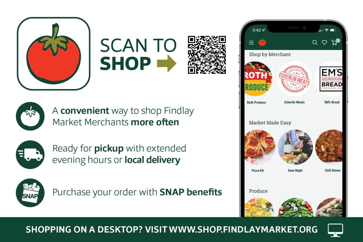 The Findlay Market Shopping App launched July 12 with new features and an enhanced user experience.