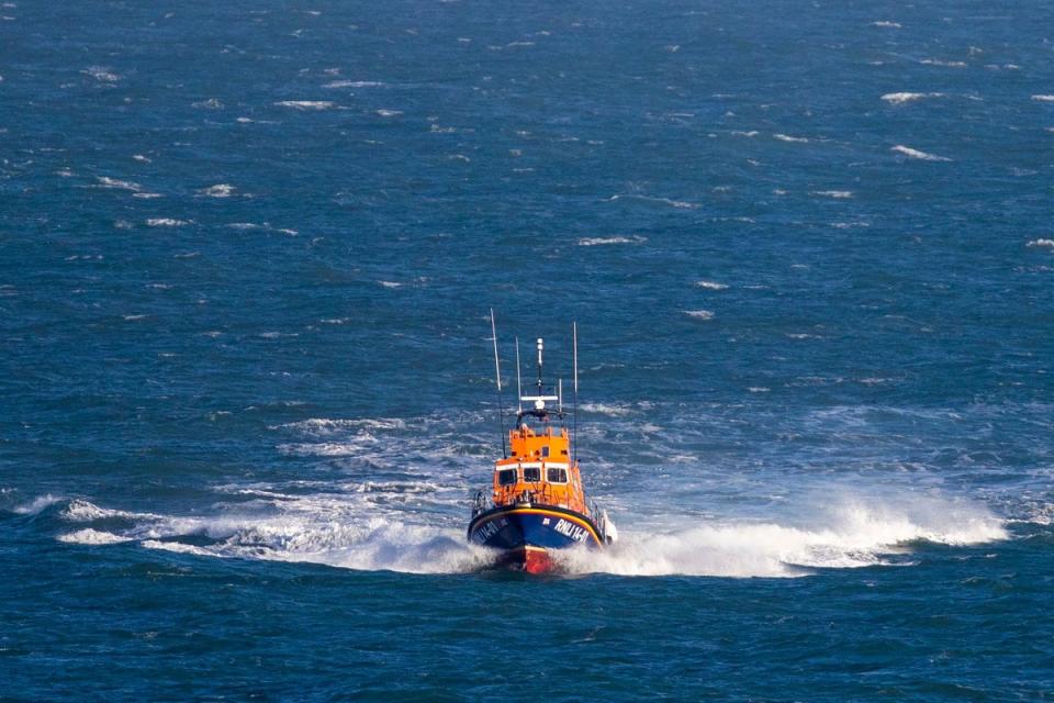 An RNLI lifeboat was involved in the Torbay rescue (stock image) (PA Archive)