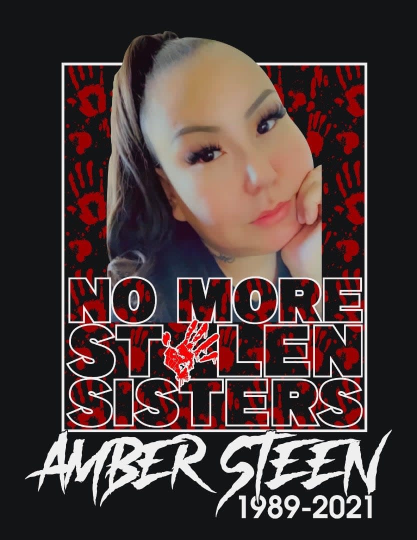 Amber Steen, 31, died after being violently assaulted in her Edmonton home in November 2021.