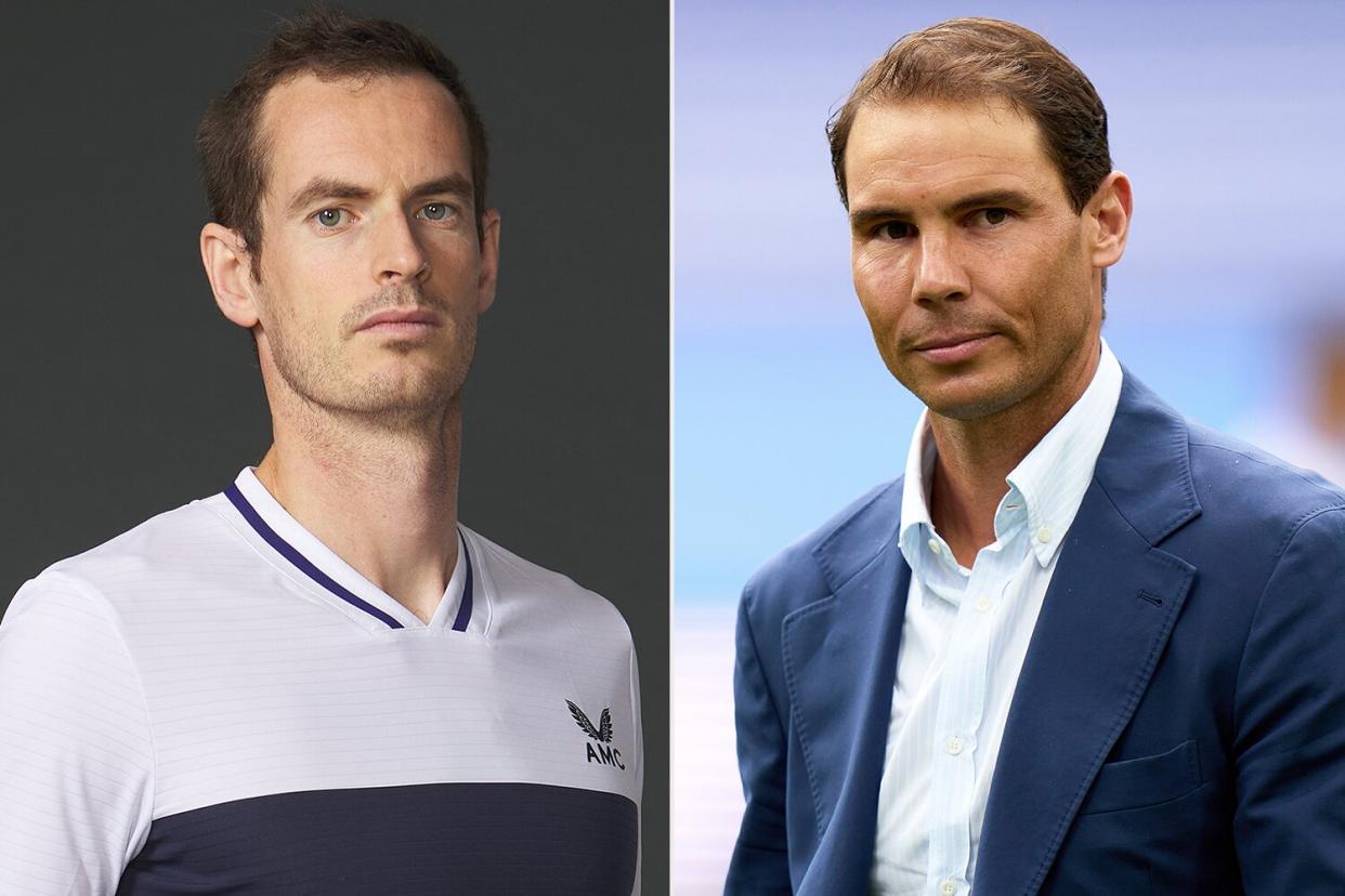 Andy Murray and Rafael Nadal