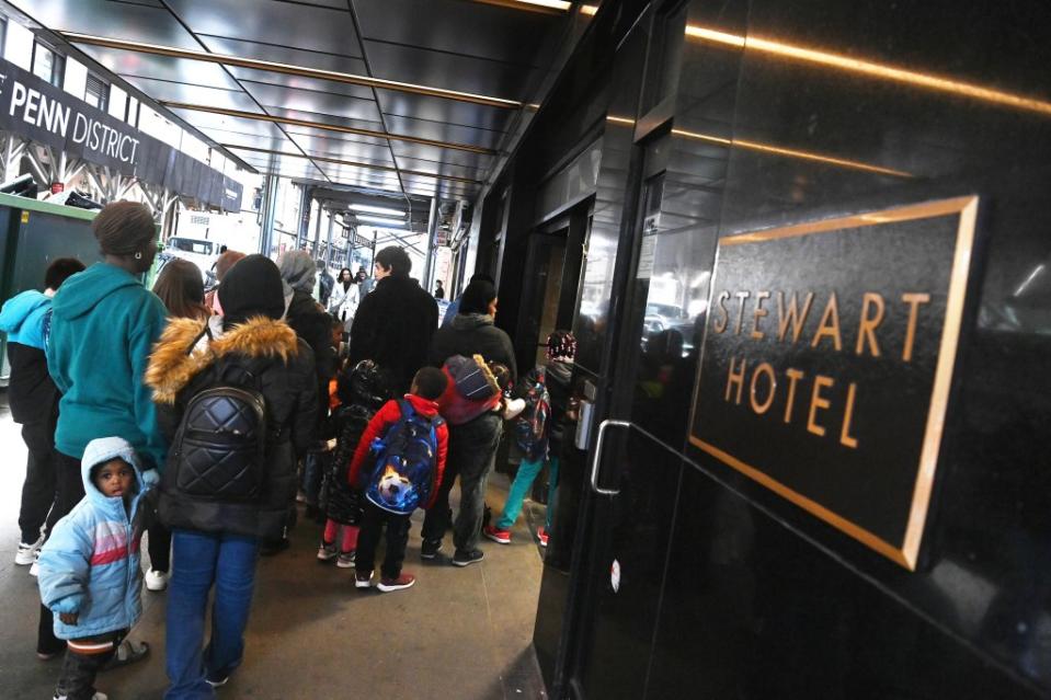 There have been 121 New York City hotels that have been converted into migrant shelters. Helayne Seidman