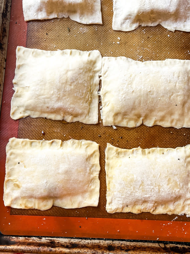 Upside-down pastries ready for the oven<p>Courtesy of Jessica Wrubel</p>
