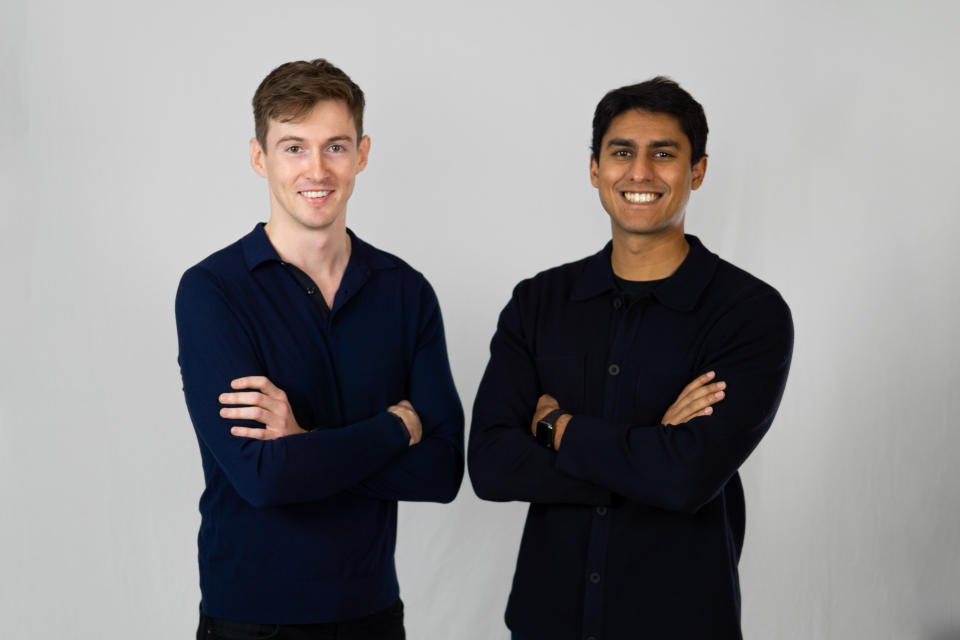 The founders of Terminal: Connor Giles and Raghav Midha. (Photo: Terminal)