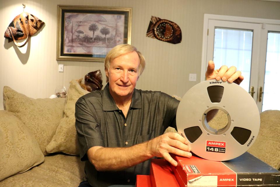 As a NASA intern in 1976, Gary George bid $217.77 at a government auction for three truckloads of film reels that happened to contain original video footage of man’s first steps on the moon.