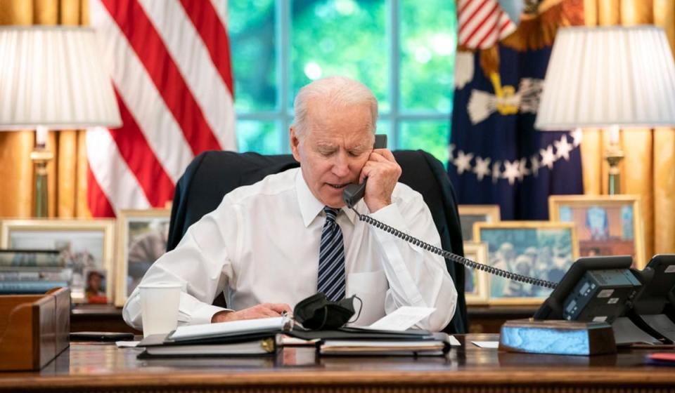 Joe Biden, presidente de Estados Unidos. FOTO: Flickr White House