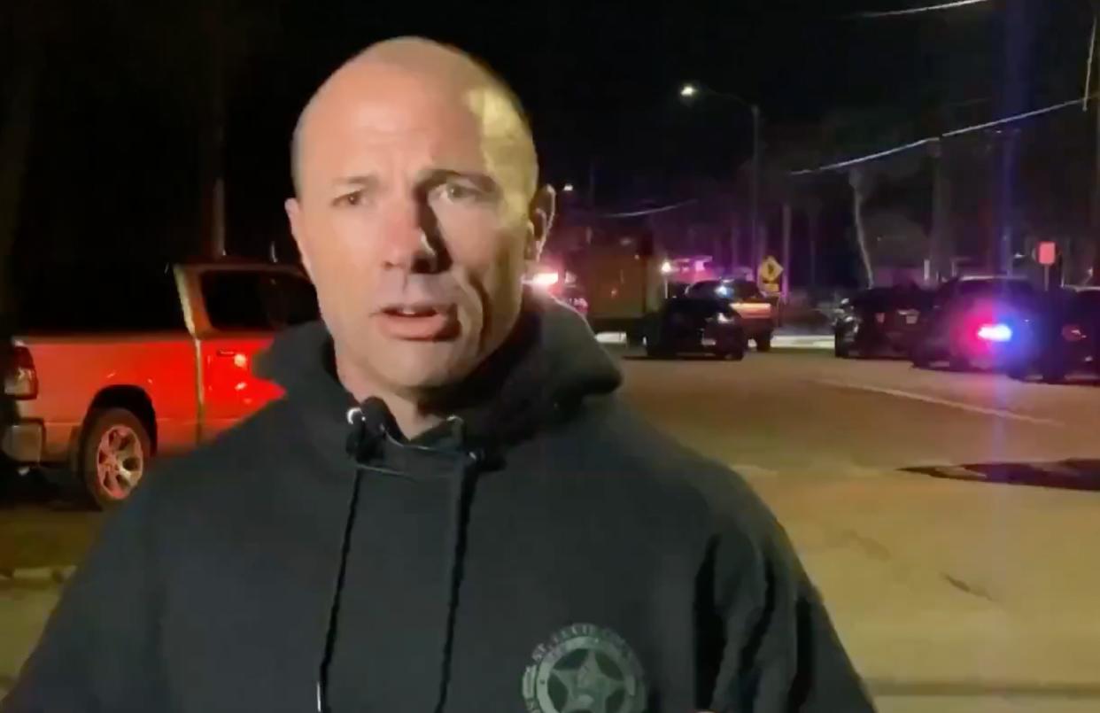 St. Lucie County Chief Deputy Brian Hester. (via NBC video)