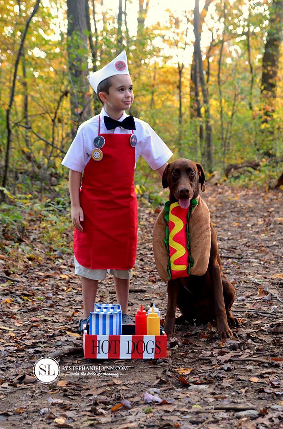 7) Vendor and Hotdog Costumes