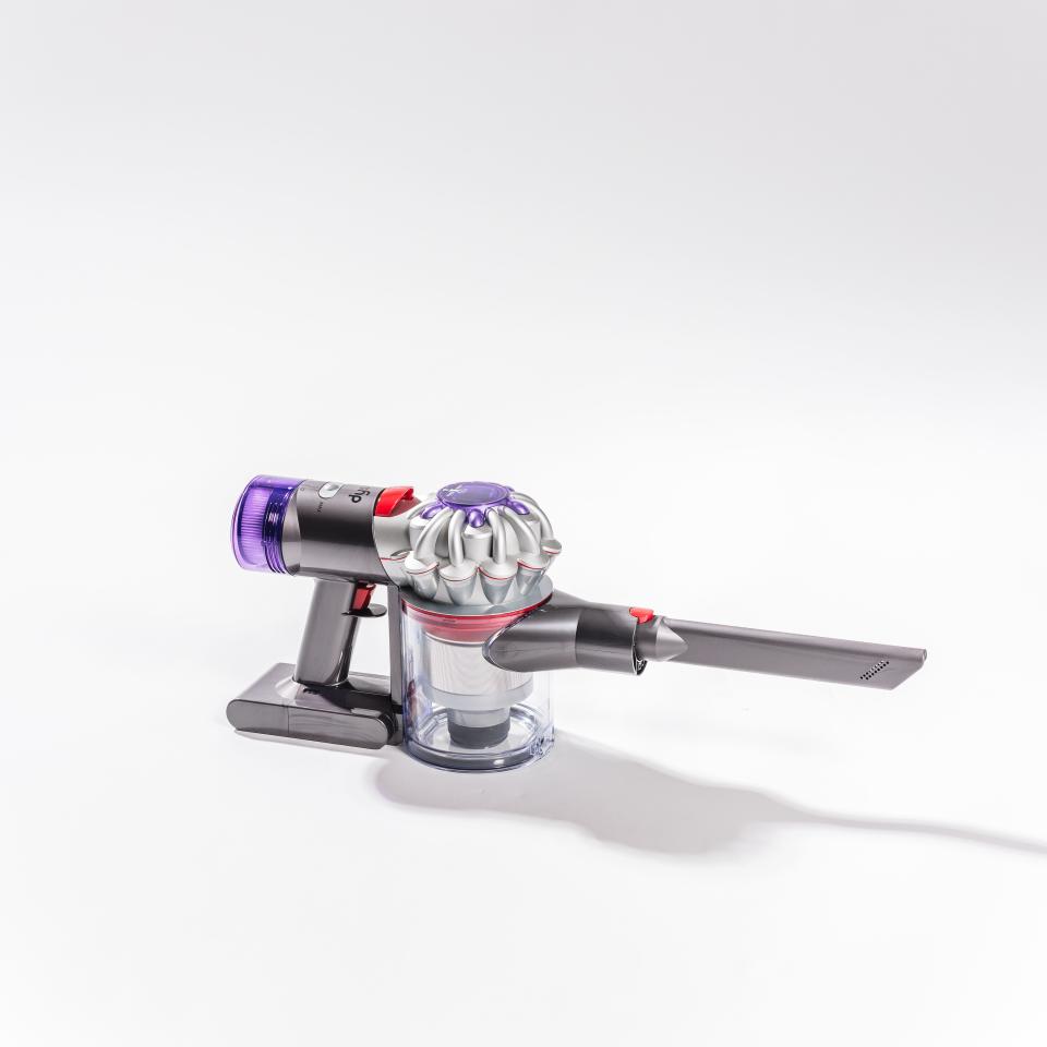 <p><a href="https://go.redirectingat.com?id=74968X1596630&url=https%3A%2F%2Fwww.dyson.com%2Fvacuum-cleaners%2Fcordless%2Fv8%2Fsilver-nickel&sref=https%3A%2F%2Fwww.caranddriver.com%2Fshopping-advice%2Fg40862832%2Fbest-car-vacuums-tested%2F" rel="nofollow noopener" target="_blank" data-ylk="slk:Shop Now;elm:context_link;itc:0;sec:content-canvas" class="link ">Shop Now</a></p><p>V8</p><p>dyson.com</p><p>$469.99</p><span class="copyright">Michael Simari</span>