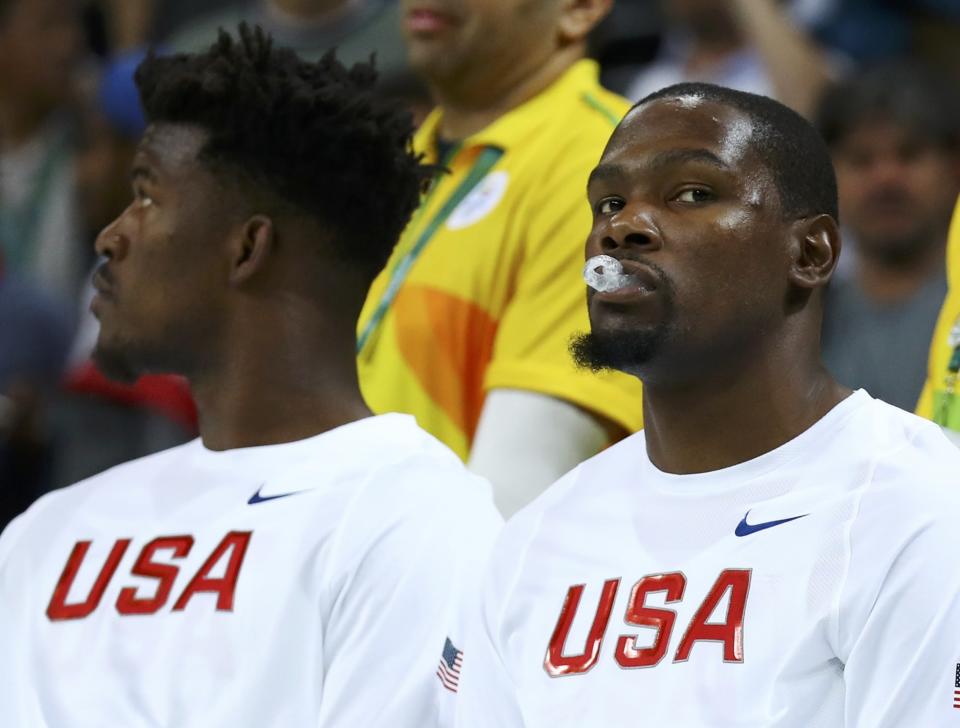 Team USA has had close calls in its past two games. (Reuters)