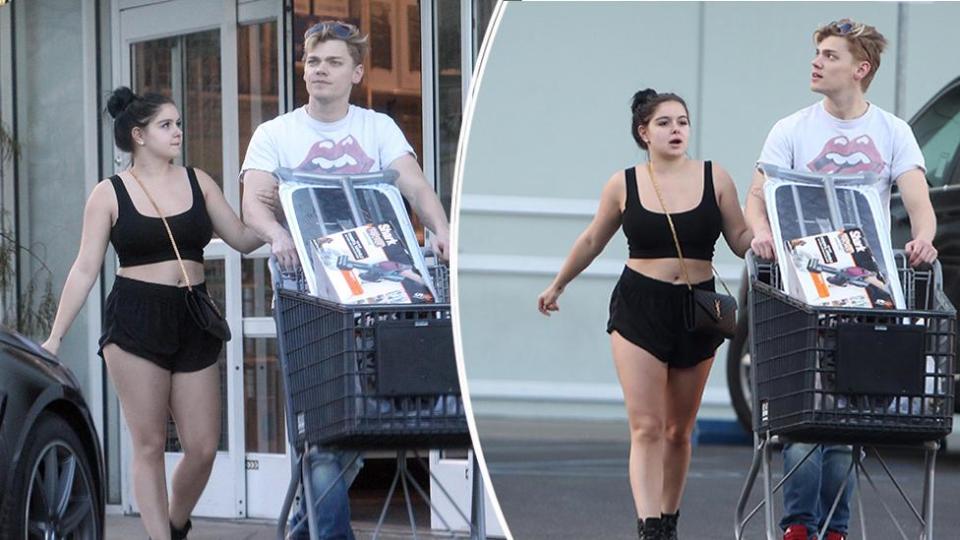 Ariel Winter's saucy shopping snaps