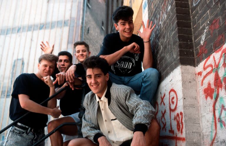 Los New Kids on the Block en los inicios de los años 90