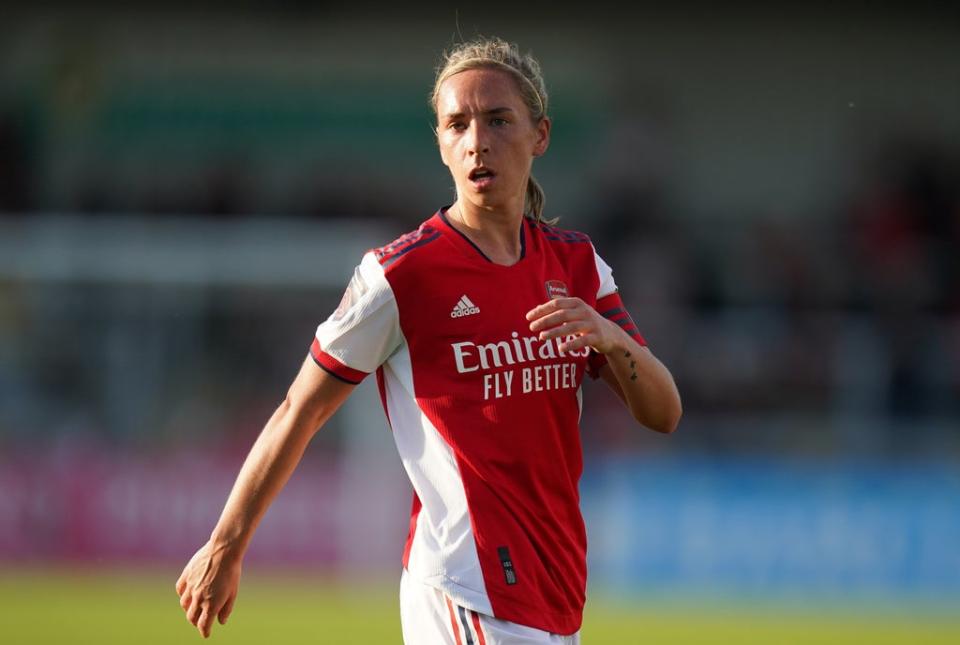 Mead’s Arsenal team-mate Jordan Nobbs has missed out on Euros selection following an injury (Adam Davy/PA). (PA Archive)