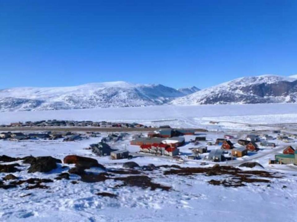 Pangnirtung, Nunavut, has a population of about 1,600.  (Emily Ridlington/CBC - image credit)