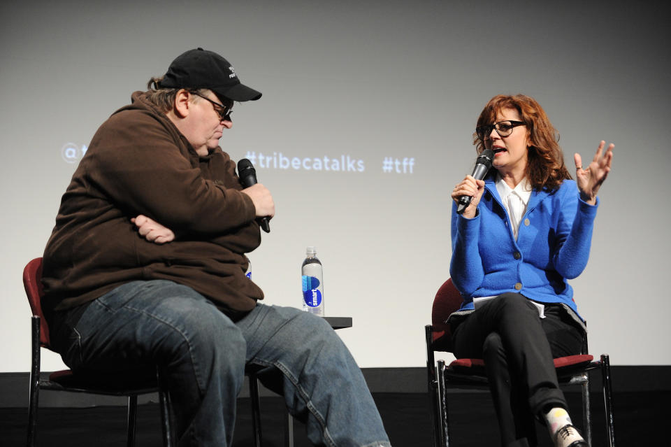 Tribeca Talks Directors Series: Michael Moore With Susan Sarandon - 2012 Tribeca Film Festival