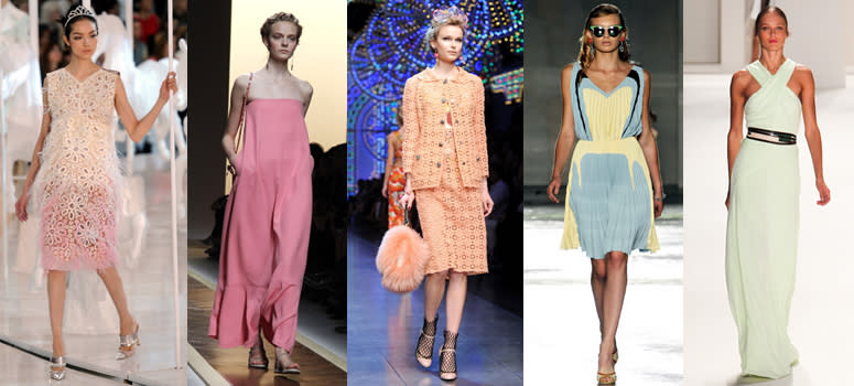 Louis Vuitton, Valentino, Dolce & Gabbana, Prada and Carolina Herrera Spring/Summer 2012 (Getty Images)