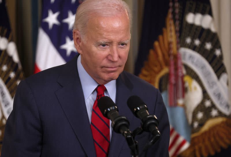 FILE PHOTO: U.S. President Biden in Washington