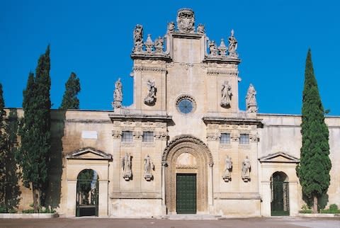 The Church of Saints Nicholas and Cathaldus in Lecce - Credit: De Agostini via Getty Images