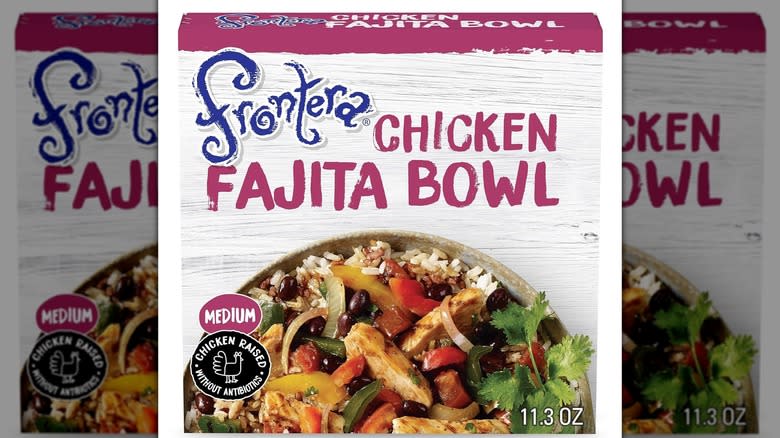 Frontera Chicken Fajita Bowl box